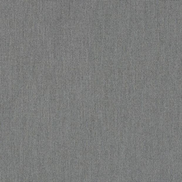Chine flanelle fabric swatch has a dark grey colour