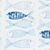 Fishbone Blackout Aquamarine Roller Blind