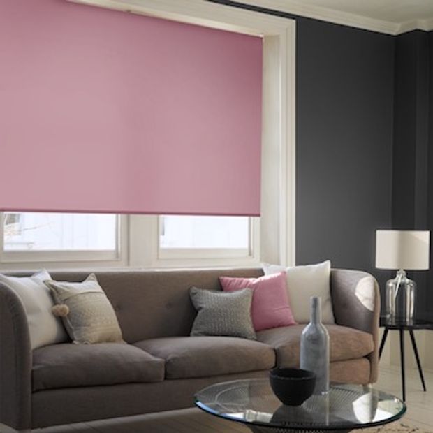 Acacia milk thistle roller blind