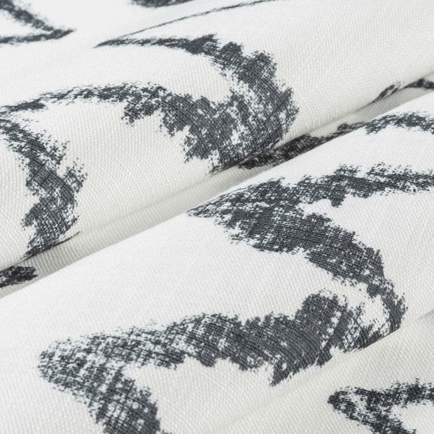 swatch of folded wolfe smoulder fabric