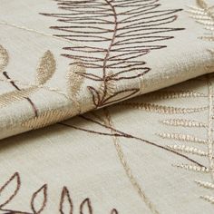 Folded swatch photography of a Tranquility Bark Roman Blind