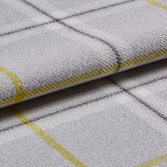 swatch of folded wallace chartreuse fabric