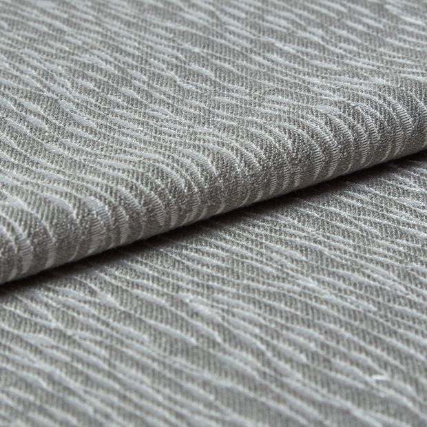 Daze Silver Roman Blind and Curtain