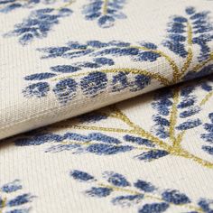 Delizia Indigo Roman Blind and Curtain