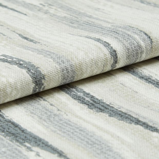 Impression Smoke Roman Blind and Curtain