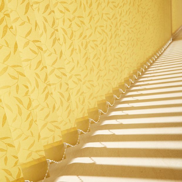 Penang Gold Vertical blind close up