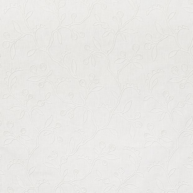 Soft white colour of a fabric swatch
