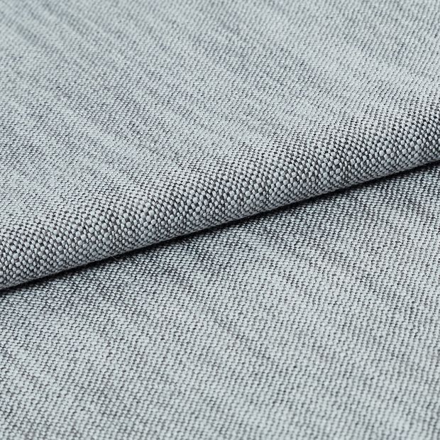 The material is a cloudy shade of grey and is folded