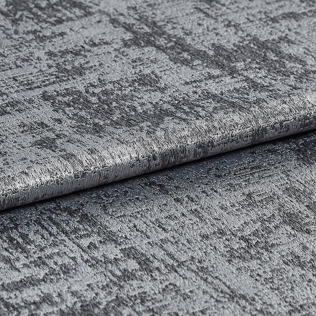 Swatch of folded dusk charcoal fabric