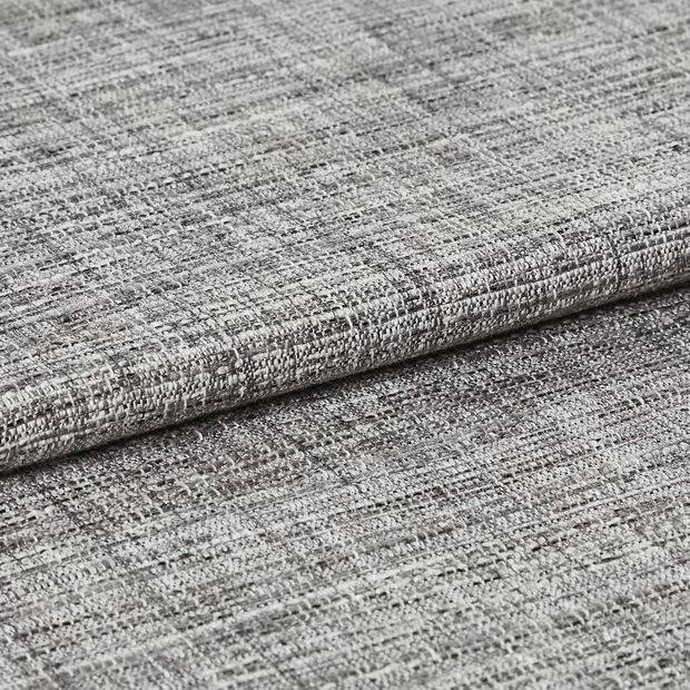 Swatch of folded haddie grey fabric