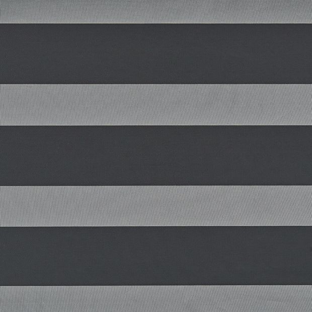 Dusk Brown Grey Dimout swatch is a warm grey-brown tone, alternating between sheer panels
