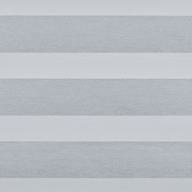 Nightfall white swatch is an off white shade, alternating between sheer stripes