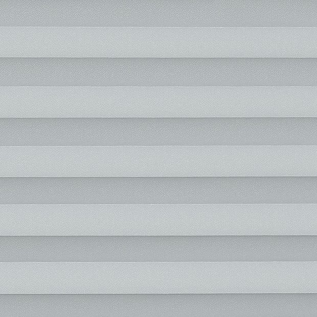 Silver textured  swatch for pleated blinds