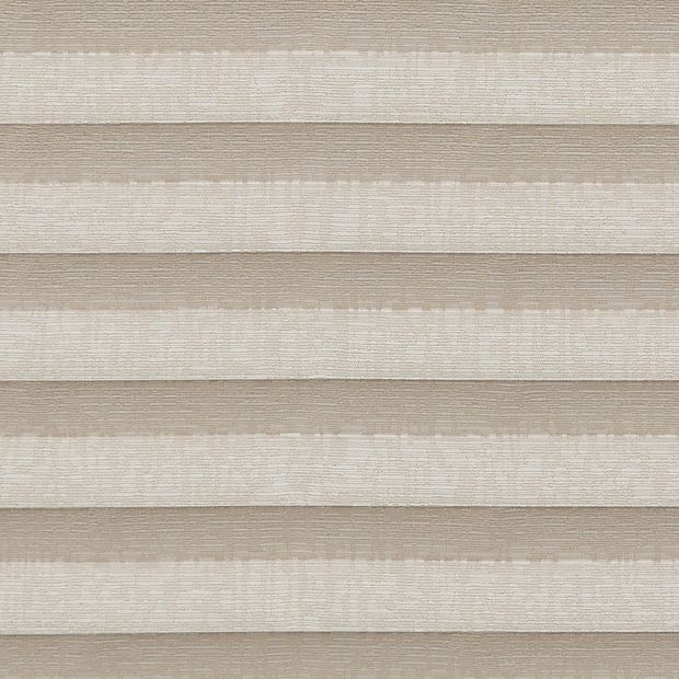 Light brown textured swatch for pleated blinds