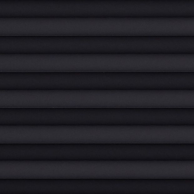 Plain black swatch for lanbury blackout pleated blinds