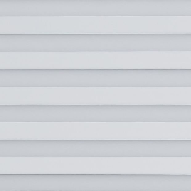 White plain  swatch for pleated blinds