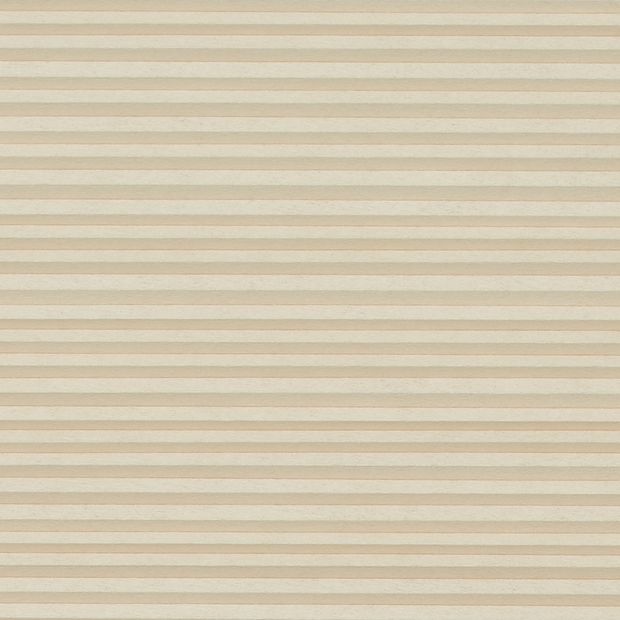 Cream and beige striped swatch for pleated blinds