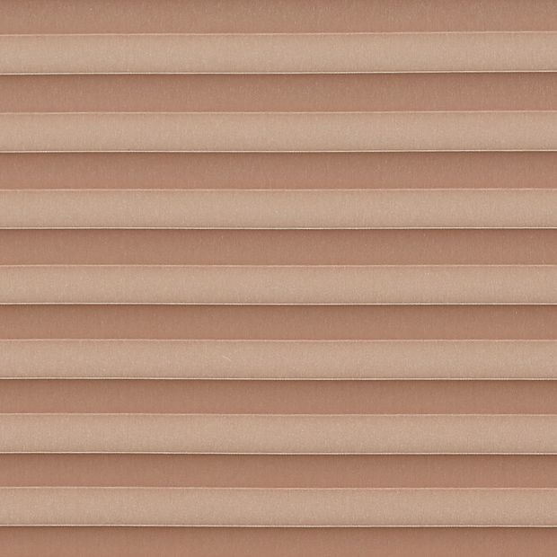 Copper swatch for pleated blinds