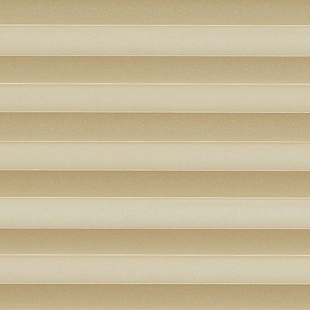 Gold swatch for pleated blinds