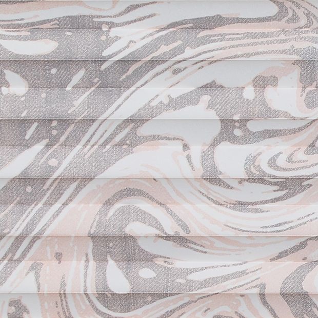 Light pink and light grey sea print