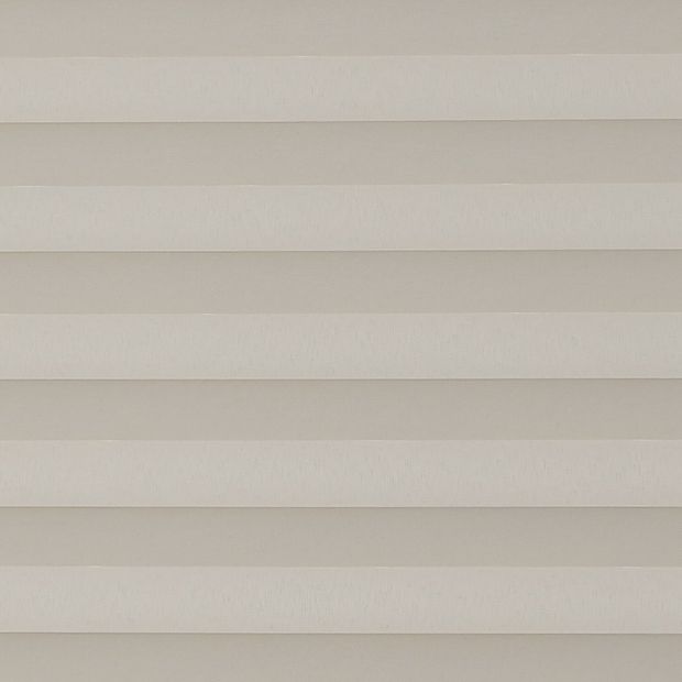 off white swatch for pleated blinds