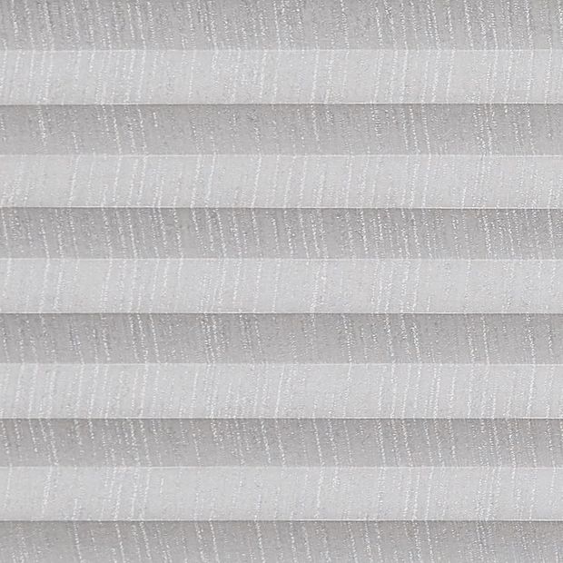 Grey striped effect swatch for pleated blinds