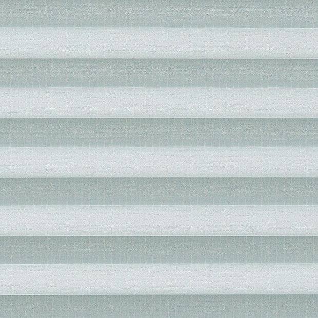 Light blue textured swatch for pleated blinds