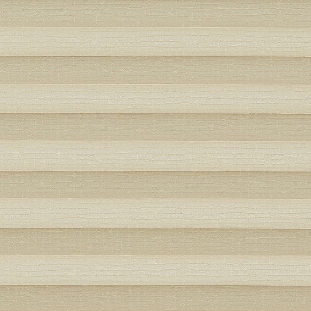 Cream textured  swatch for pleated blinds