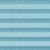 Shimmer Teal Conservatory Roof Pleated Blind