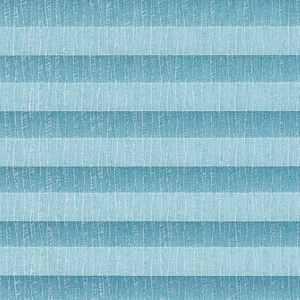 Teal textured swatch for pleated blinds