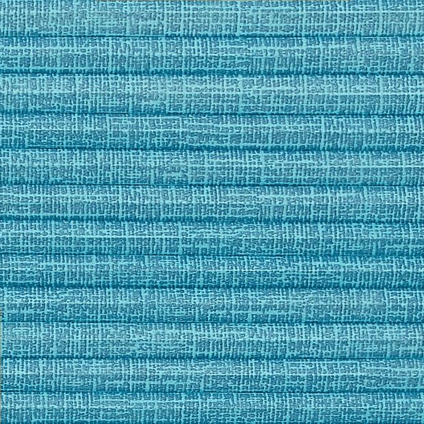 Teal textured swatch for pleated blinds