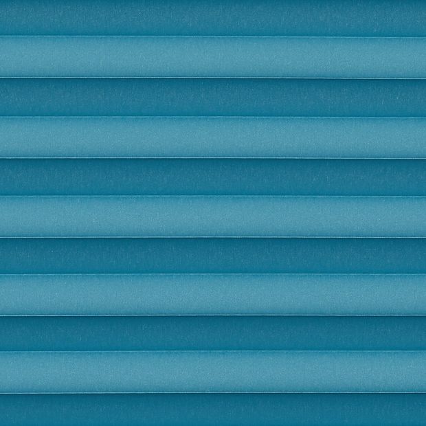 Blue swatch for pleated blinds