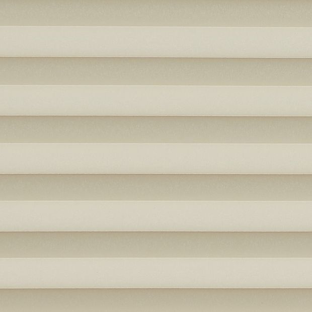 Pearl ivory swatch for pleated blinds