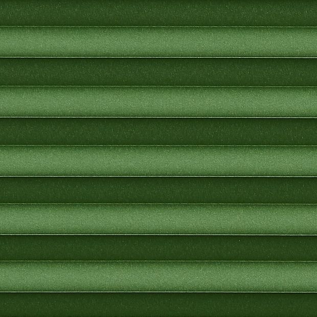 Green swatch for pleated blinds
