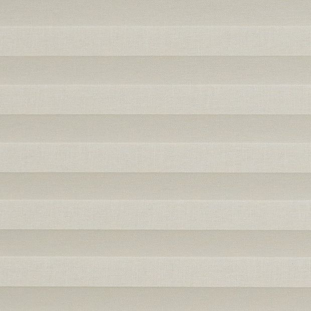 A close-up shot showing the Zen Cream fabric in its pleated form