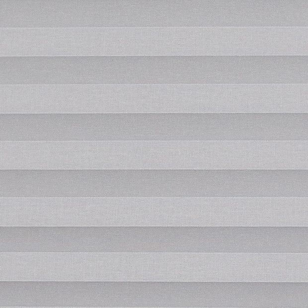 Swatch showing the Zen Light Grey Pleated fabric
