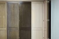 Example of wooden solid shutters