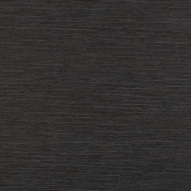 Hickory Jet swatch is a pitch black shade with intertwining white threads to give it a little lift