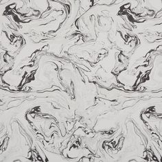 Black and white Marble Monochrome fabric swatch