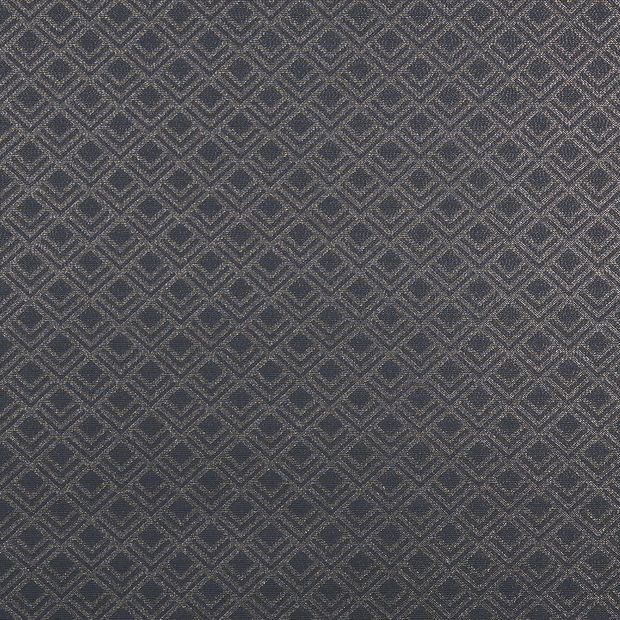 Repeating geometric pattern in black and silver of Milan Ink