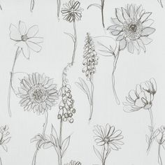 Pippa Ink roller blind swatch fabric