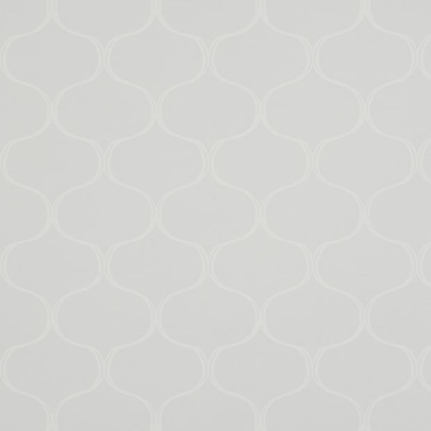 Tapestry Blackout Lace swatch is a pearl white shade with a barely there lily white bulbous outline pattern