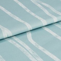 Folded Flow Glacier Fabric with a vertical wavy line pattern from the Calm Collection