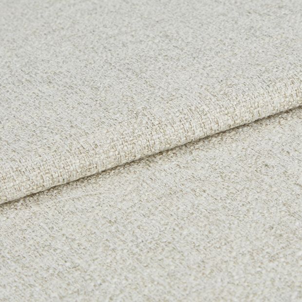 White coloured, textured and folded fabric Nest Chalk