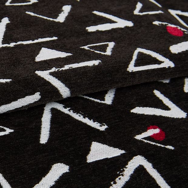 vapour obsidon folded fabric swatch