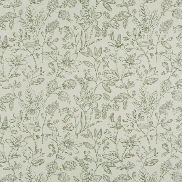 Flat swatch fabric of Anika Green