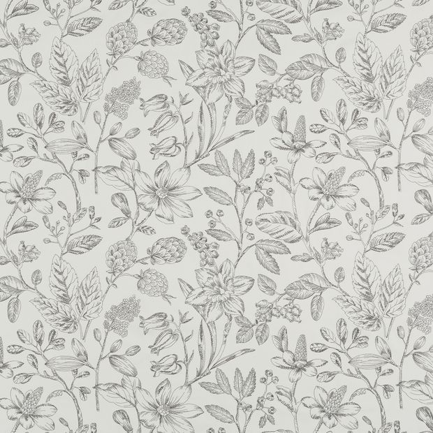 Flat swatch fabric of Anika Silver