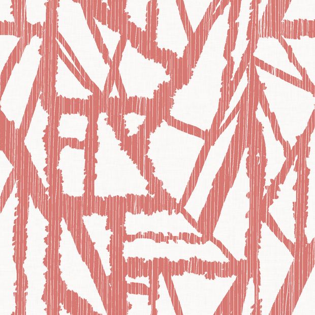 Flat swatch fabric of Alder Red