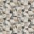 Fraction Amber Gold Roman Blind