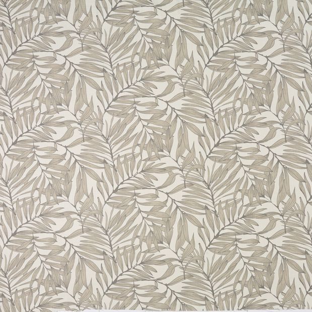 Flat swatch fabric of Laurel Pumice Cream